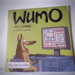 Wumo dog lovers comic calendar